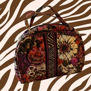 Vera Bradley Travel Jewelry Organizer in Retired Rosewood Pattern